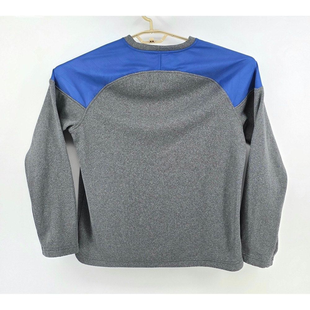 Under Armour Long Sleeve Pullover Sweatshirt Size Medium Mens Gray Blue ColdGear - Picture 6 of 6